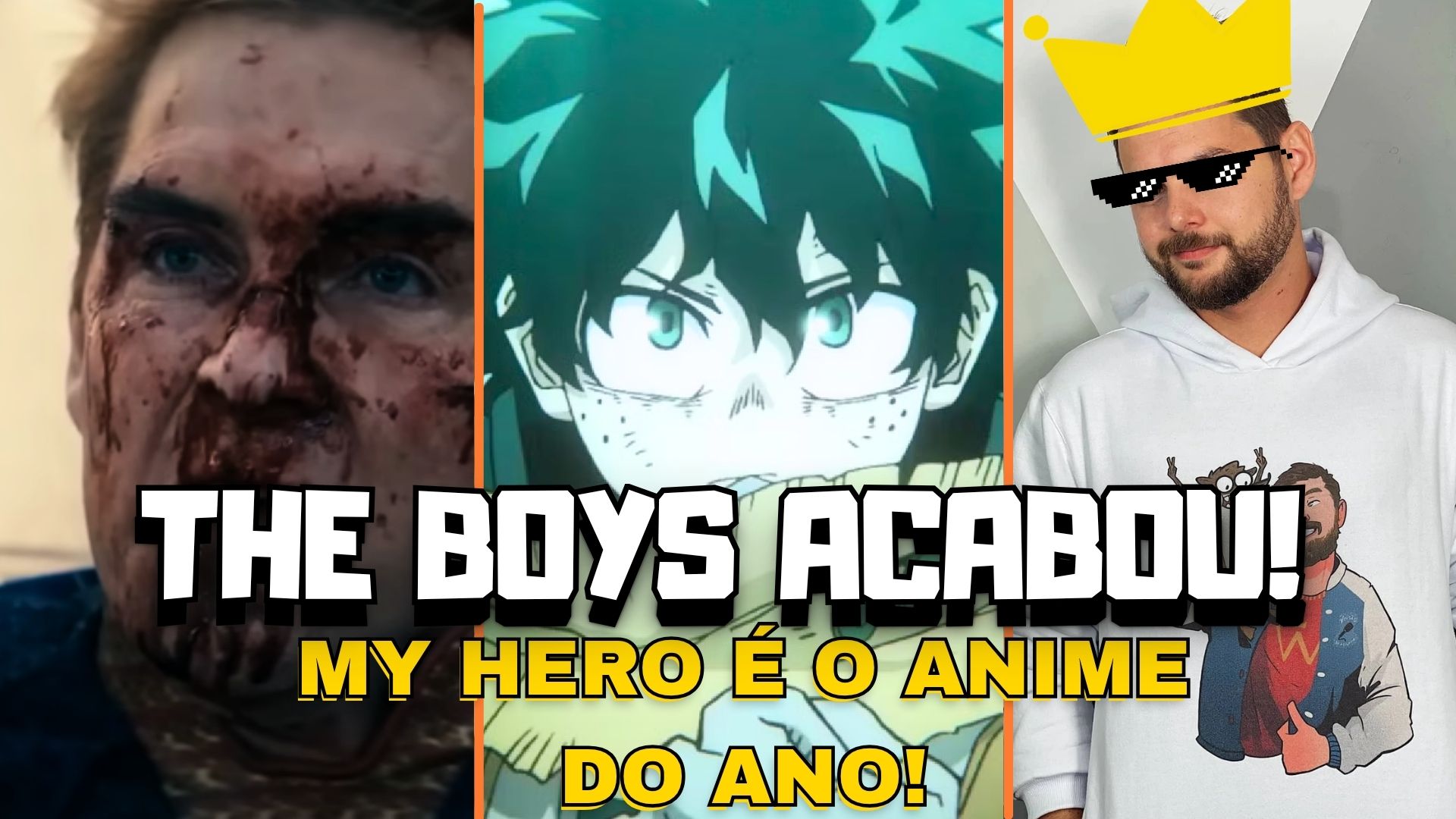 THE BOYS ACABOU, MY HERO ACADEMIA VENCEU E O BRASIL FEZ HISTÓRIA! — NOTÍCIAS DA SEMANA NERD #6